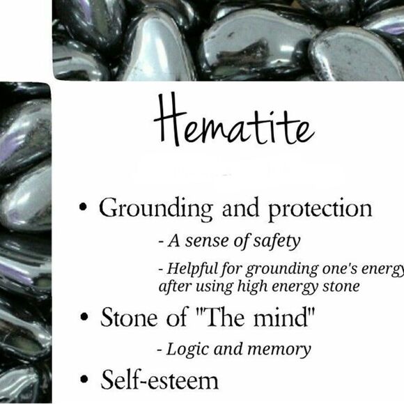 ✨🆕✨ Natural Stones Black Hematite Heart Purple + Iridescent Spacers Bracelet✨ - Picture 4 of 15